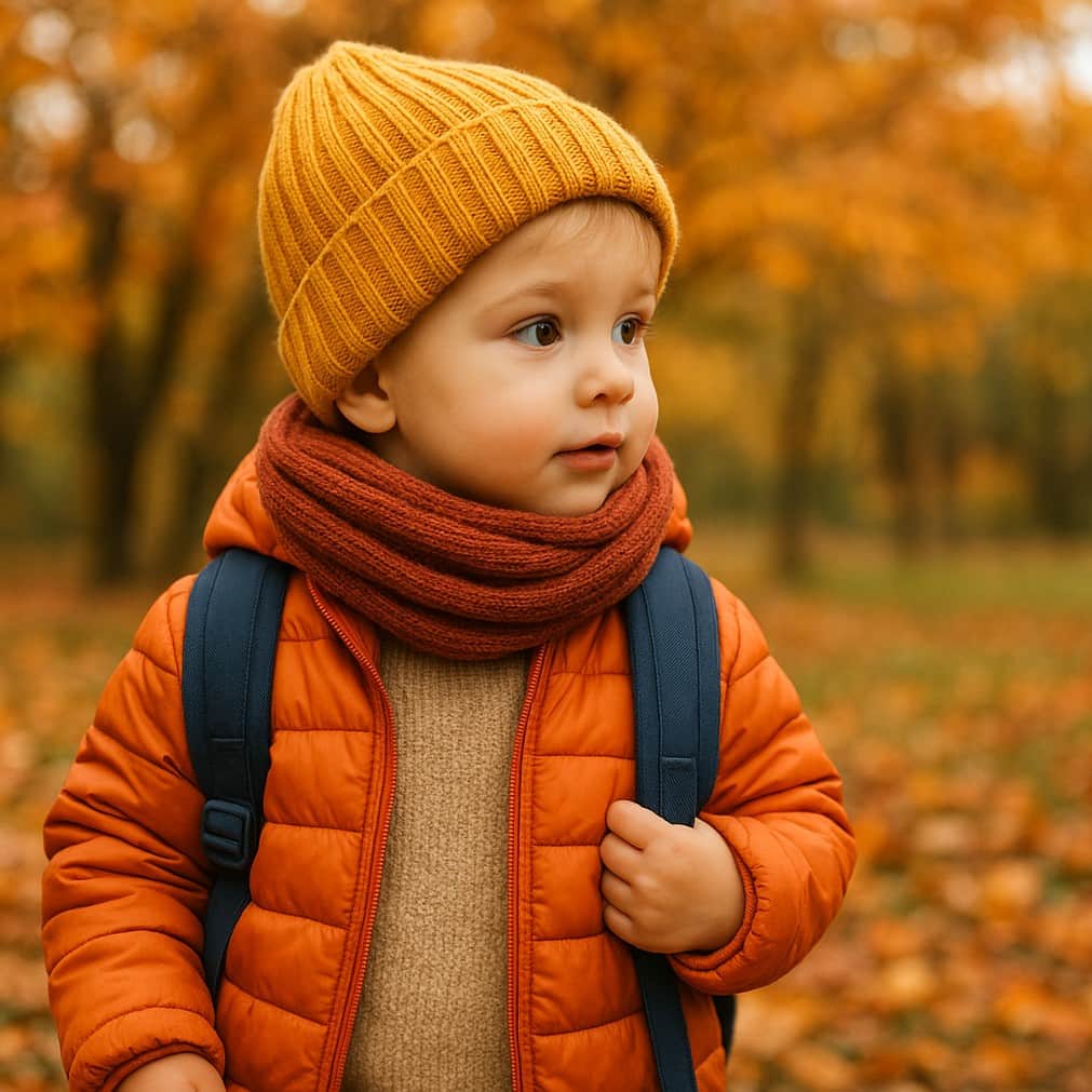 لباس پاییزی بچه گانه