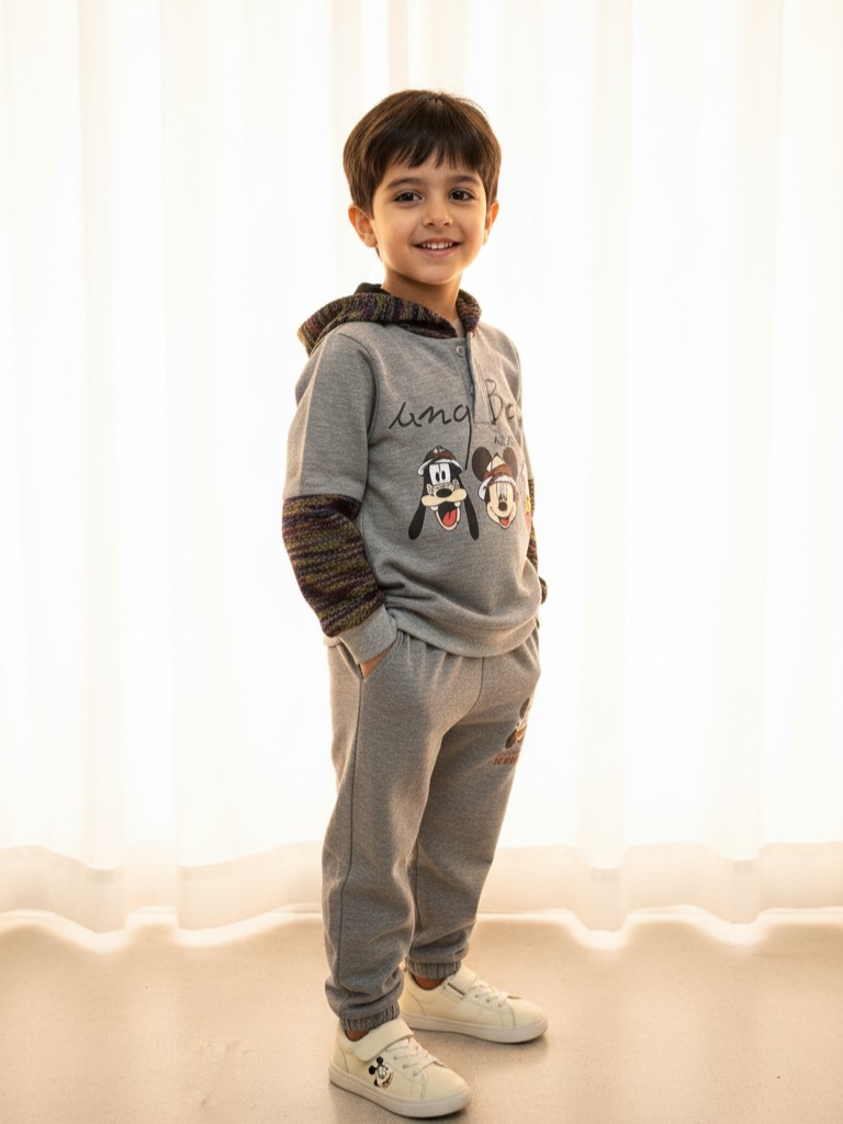 ست هودی و شلوار پسرانه 