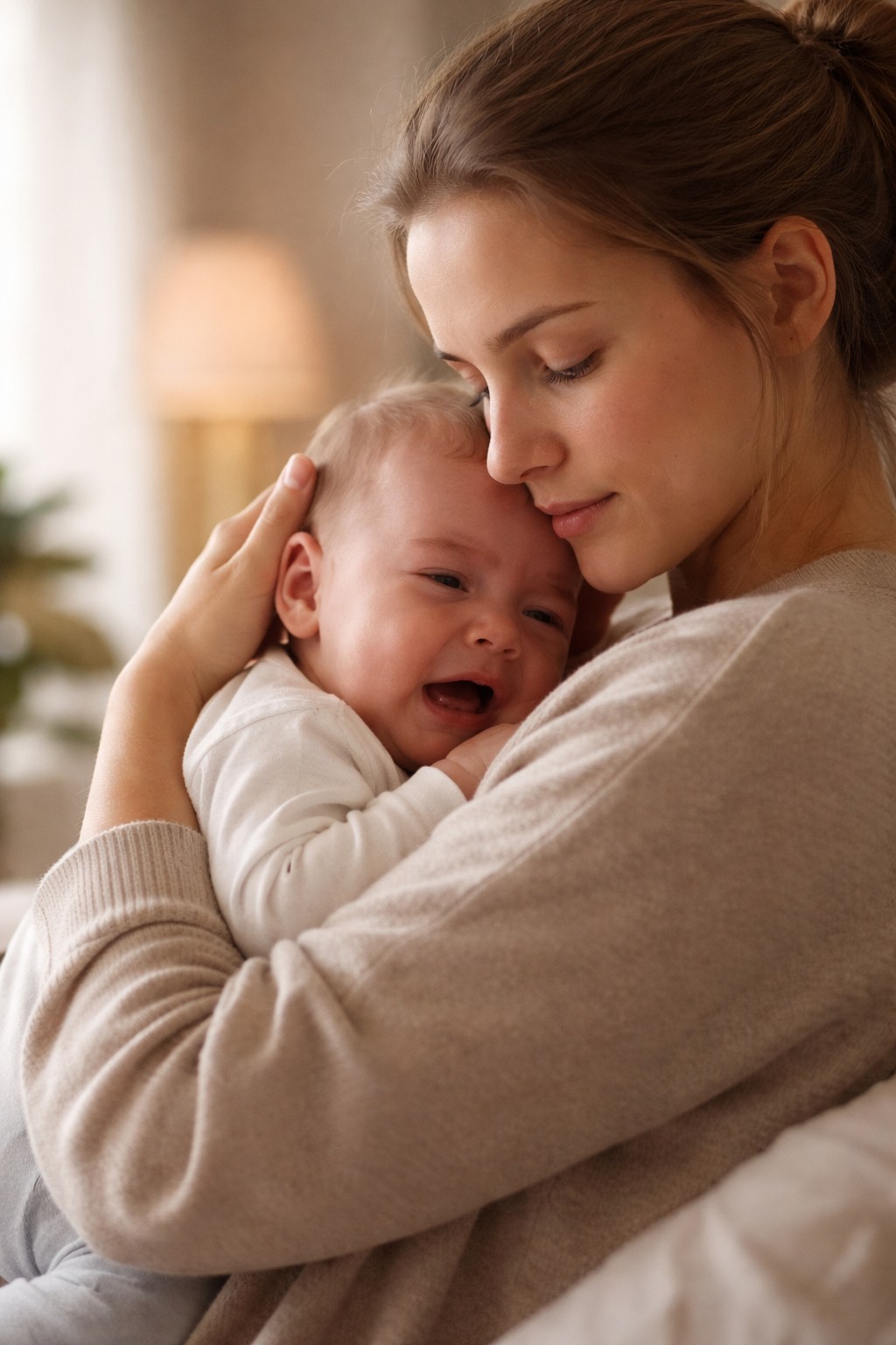 کنترل استرس و ترس نوزادان | راهکارهای علمی برای آرامش نوزاد