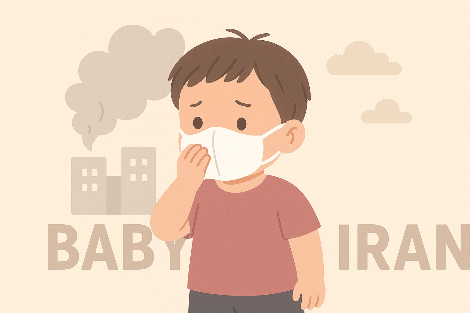 در روزهای آلودگی هوا برای بچه ها چکار کنیم